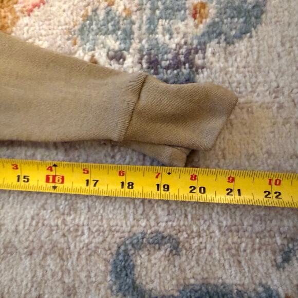 Vintage Cabelas Shirt Mens Large Beige Thermax Base Layer Hunting Sidney Nebr - Picture 4 of 5